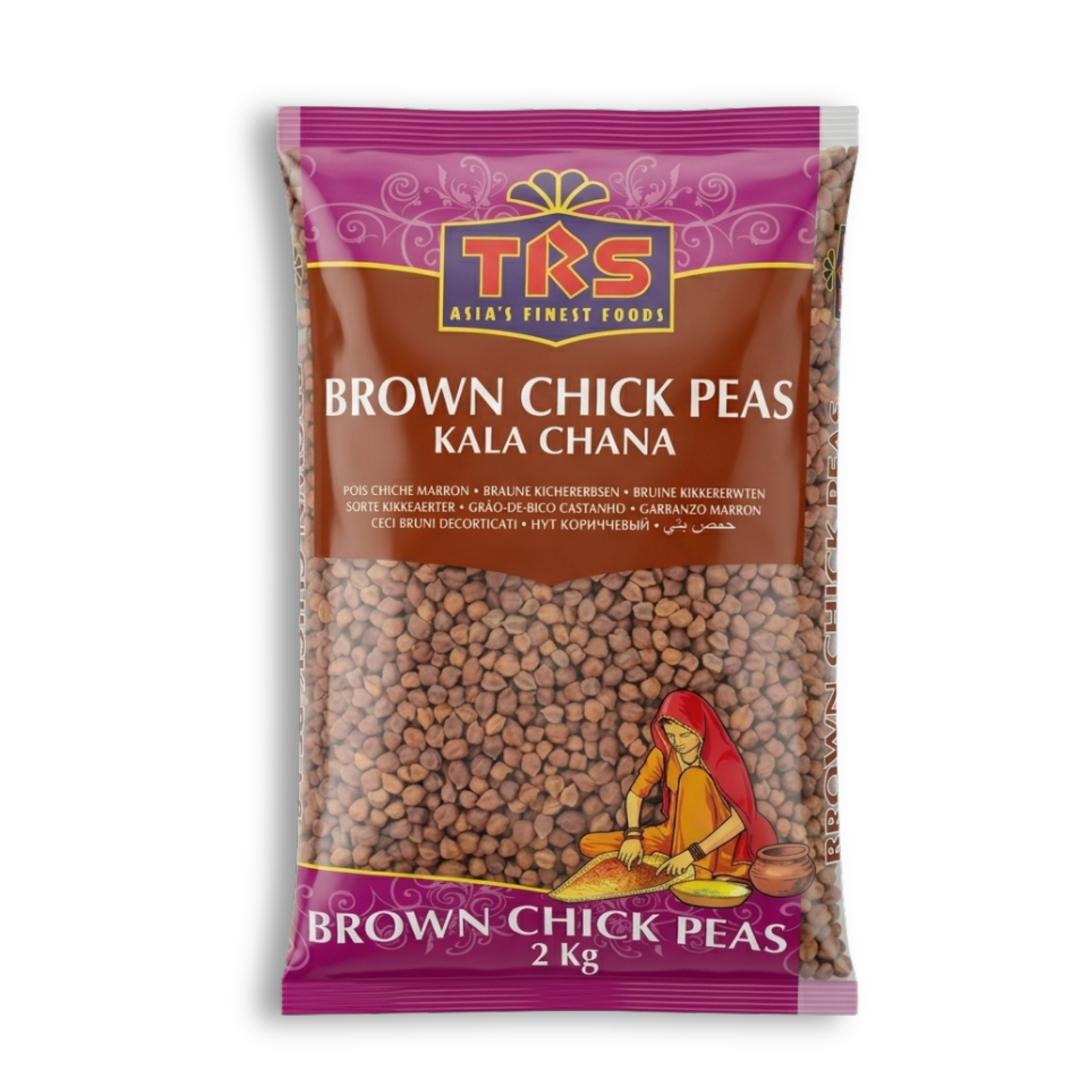 TRS Kala Chana Brown Chickpeas 2kg